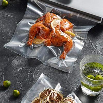 Vacuum Sealer Bags 100 Quart 8x12 In for Food Saver Seal a Meal Weston Sous Vide