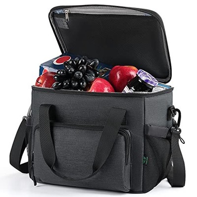 Large Insulated Cooler Bag 24 Cans Lunch Bag For Men Women Adult Soft Lunch Box