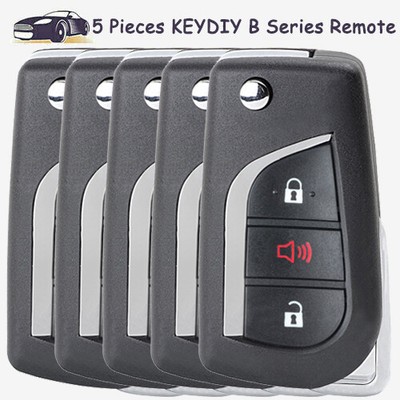 5X KEYDIY KD B Series B13-2+1 Universal Remote Key for KD900 KD900+ URG200 KD-X2