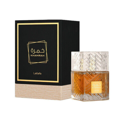 Khamrah by Lattafa 3.4 oz EDP Perfume Cologne Unisex New in Box