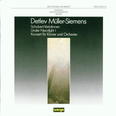 Detlev Mueller-Sieme - Muller-siemens: Schubert-variationen / Various [New CD]