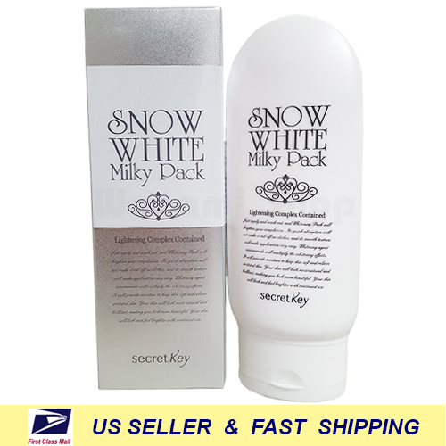 [ Secret key ] Snow White Milky Pack 200g ++NEW Fresh++