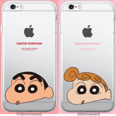Crayon Shin-Chan Point Clear Case for Galaxy Note20 Ultra Note10 Plus