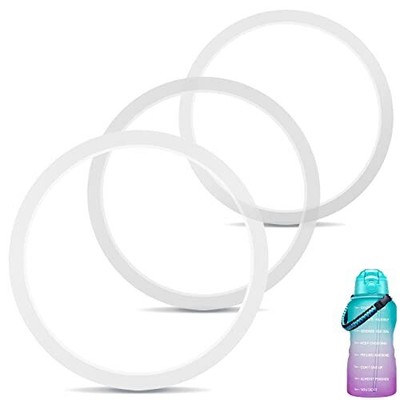 [3 Pack]  128 oz Bottle Gasket For Giotto Water Bottle 1 Gallon - Tight Seal 