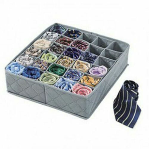 Underwear Ties Socks Drawer Organizers 30 Cell Storage Box