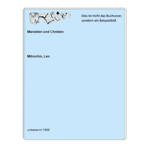 Marxisten Und Christen