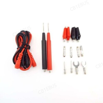 Universal Needle Tip Probe Test Lead Cable Wire Alligator Clip Pen Tool Kit CB1