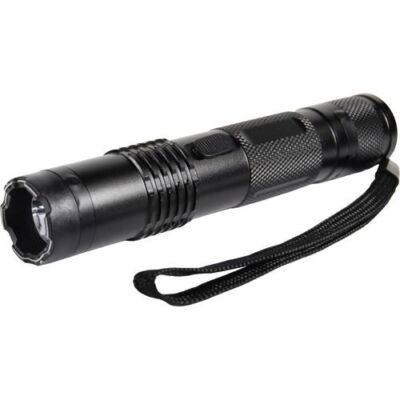 BashLite Stun Gun Flashlight Black 85,000,000  Self Defense Protection w/Holster