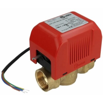 Orkli Zwei-Wege-Zonenventil 3/4 Zoll IG mit Motor Umschaltventil Zweiwegeventil