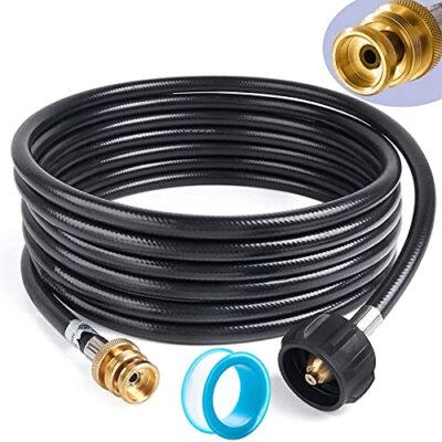 18 Feet Propane Adapter Hose 1lb to 20lb Propane Tank Hose Fit for Mr. Heater...