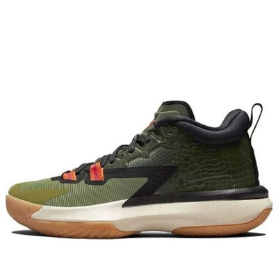

Jordan Zion 1 Big Kids Dance Lets Dance Carbon Green/Black-Asparagus (DA3131 300)