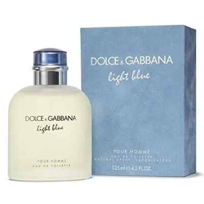 Dolce & Gabbana Light Blue 4.2 oz Men's Eau de Toilette Spray Brand New Sealed
