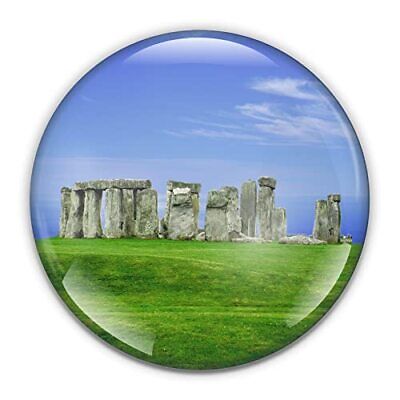 Stonehenge Paperweight in Gift Box, 3 Inch Crystal Dome, Perfect for House