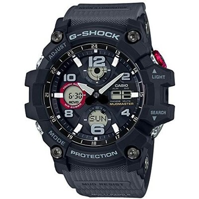 Pre-owned Casio G-shock Gwg-100-1a8jf Gwg-100-1a8 Mudmaster Atomic Radio Solar Watch
