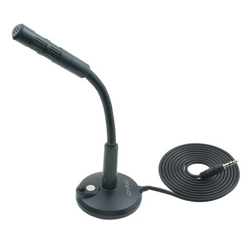3.5mm Gooseneck Mic for Laptop/PC Ideal for Gaming Meetings &
