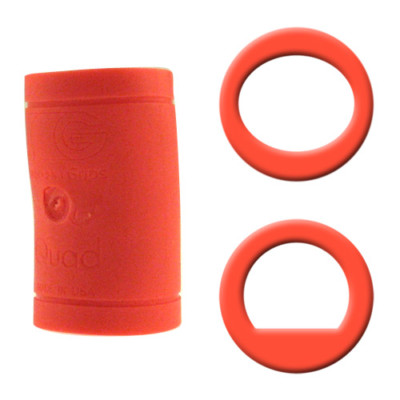 (10 Pack) Turbo Grips Bowling Finger Inserts Quad Classic Orange Choose size!