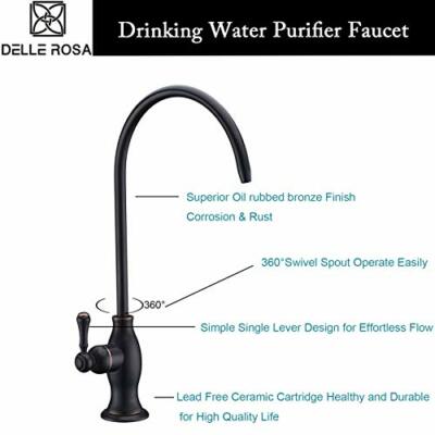 DRINKING WATER PURIFIER FAUCET Kitchen Sink Oil Rubbed Bronze Brass DELLE ROSA