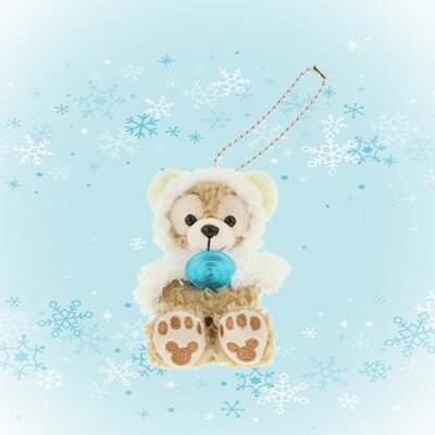 Токио Дисней Море Даффи Друзья Белое зимнее время Чудеса брелок-шарм плюшевый
