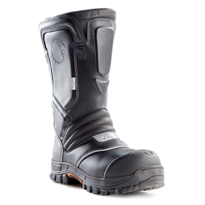 Pre-owned Thorogood Lion By  Qr14 14" Structural Boots Bunker Comfort Firefighter Ems Nfpa In Black
