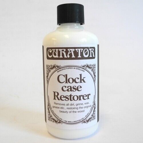 Curator Clock Case Restorer Cleaning Solution Removes Dirt Grime 120ml - HF6025