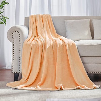 Pink Throw Blanket for mom,Gifts for Woman Throw(50''×60'') Coral Pink