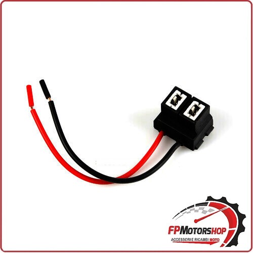 57827 CAVETTO ATTACCO CONNETTORE PER LAMPADE LAMPADINE H7 PX26D