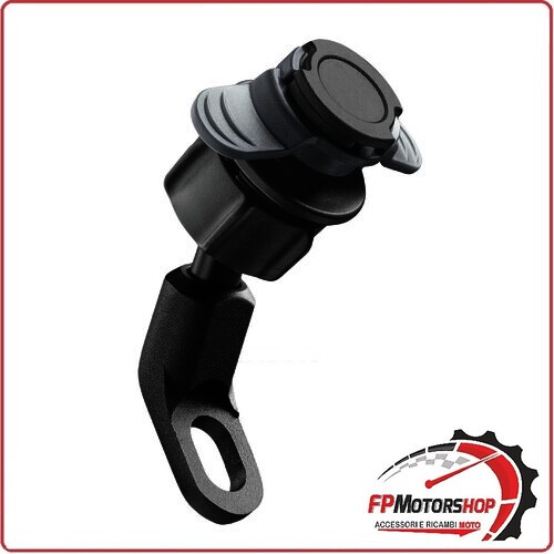 90562 STAFFA SUPPORTO CON ATTACCO PER SPECCHIETTI O VITI PASSANTI MOTO