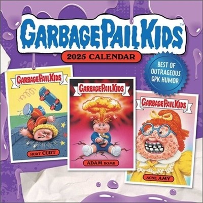 Garbage Pail Kids 2025 Wall Calendar (Calendar)