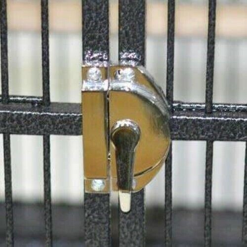 Door Lock Stainless Steel half Circle Half Moon Switch Latch Metal