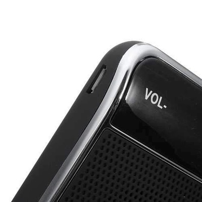 Silm Wireless Bluetooth Hands Free Speaker Phone MP3 Car Kit Sun Visor Clip Driv