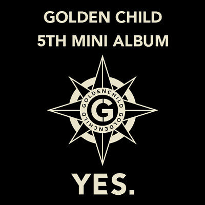 GOLDEN CHILD YES 5th Mini Album CD+POSTER+Photo Book+Card+Folded Poster+Tag