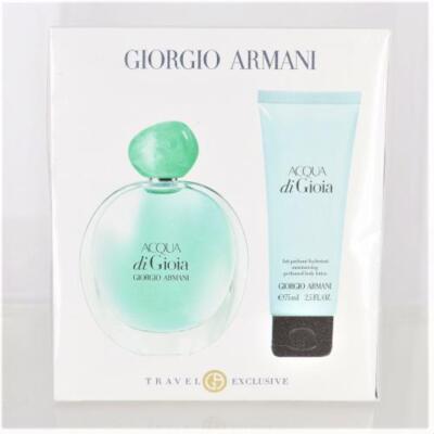 ACQUA DI GIOIA by Giorgio Armani 2 Piece Gift Set - 3.4 oz Eau De Parfum Spray