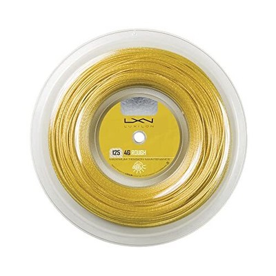 LUXILON Tennis String Gut 4G ROUGH 125 [200m Reel] WRZ990144 Yellow