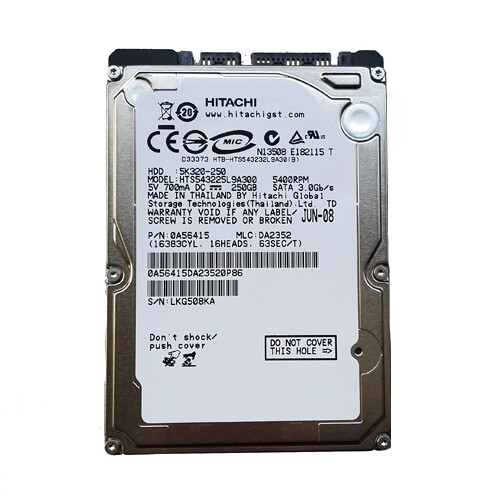 純正OEM Hitachi hts723232?a7a364?0?a79646?627988???001?320?GB 2.5インチハードドライブ Amazon.co.jp: 純正OEM Hitachi hts723232 a7a364 0 a79646
