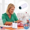 ROSENICE Cotton Sewing Thread Spool Quilting Threads for Sewing Machine 3000 Yards White