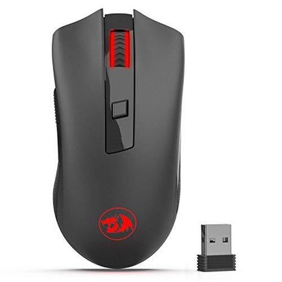 Redragon M652 Optical 2.4G Wireless Mouse with USB Receiver Portable Gaming &...