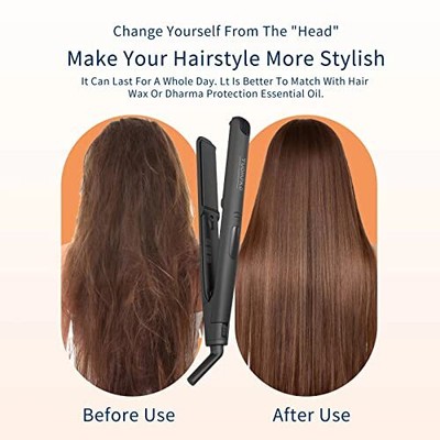 1 Inch Hair Straightener Flat Iron for Thin Hair or Small Medium Thick Hair D...