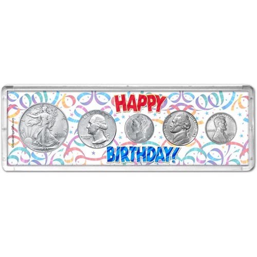 1934-2025 Happy Birthday Coin Gift Set