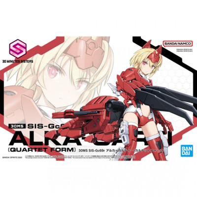 Bandai - 30MS SIS-Gc69r Alka-Carti Quartet Form Plastic Model Kit