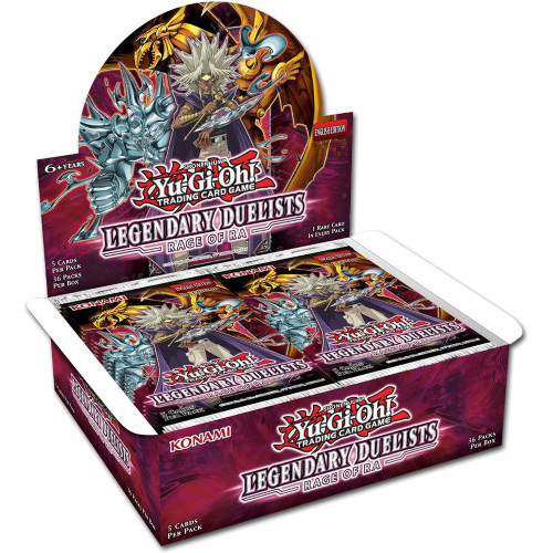 Yu-Gi-Oh Legendary Duelists Rage of Ra Display Unlimitiert Unlimited Englisch
