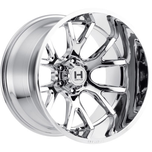 Hostile H126 MANIAC Wheel 20x10 (-19, 8x180, 125.2) Chrome Single