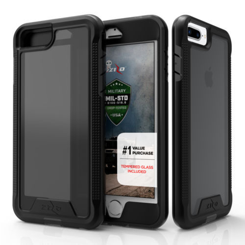 Zizo Black Cell Phone Screen Protectors for Apple iPhone 6 Plus