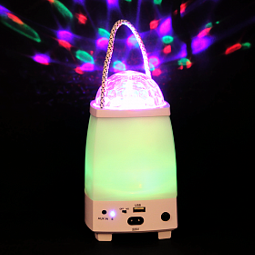 Luce Lampada Multifunzione Cassa Bluetooth Luce Discoteca Emergenza Cf-321 Linq