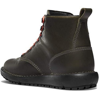 Pre-owned Danner Women's Logger 917 6" Waterproof Lifestyle Boot, Charcoal In Gray