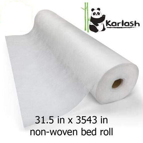 Disposable Non Woven Bed Sheet Roll Massage Table Paper Roll 30 gms Thick New