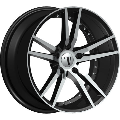 1AV ZX15 Wheel 20x8.5 (25, 5x110, 72.6) Black Single Rim | eBay