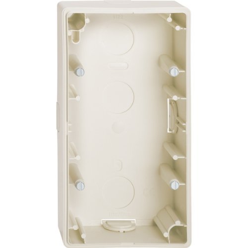 Merten Atelier Schuko Socket In Cream White - With Cover, Base Model 272584