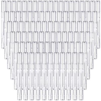 100 Pack 2-3Ml Transparent Twist Pens Empty Nail Oil Pen Brush Cuticle Oil Pen