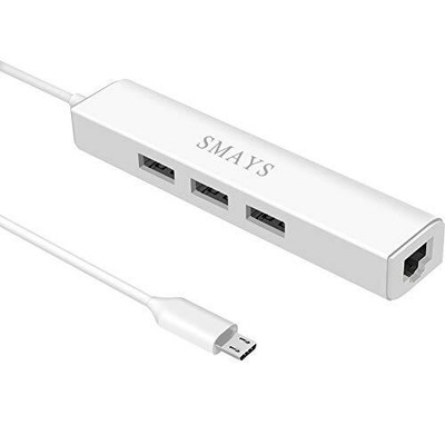 Ethernet Adapter for fire Stick TV Cube, Google Chromecast Ultra, Tivo Stream...