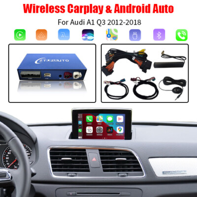 Wireless CarPlay Android Auto Interface for Audi A1 Q3 MMI 2G 2012-2018